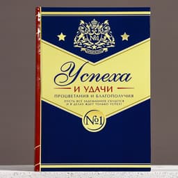 Подарочный набор «Богатства и процветания», гель для душа виски 250 мл и ежедневник, Чистое счастье