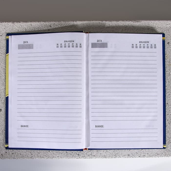 Подарочный набор «Богатства и процветания», гель для душа виски 250 мл и ежедневник, Чистое счастье