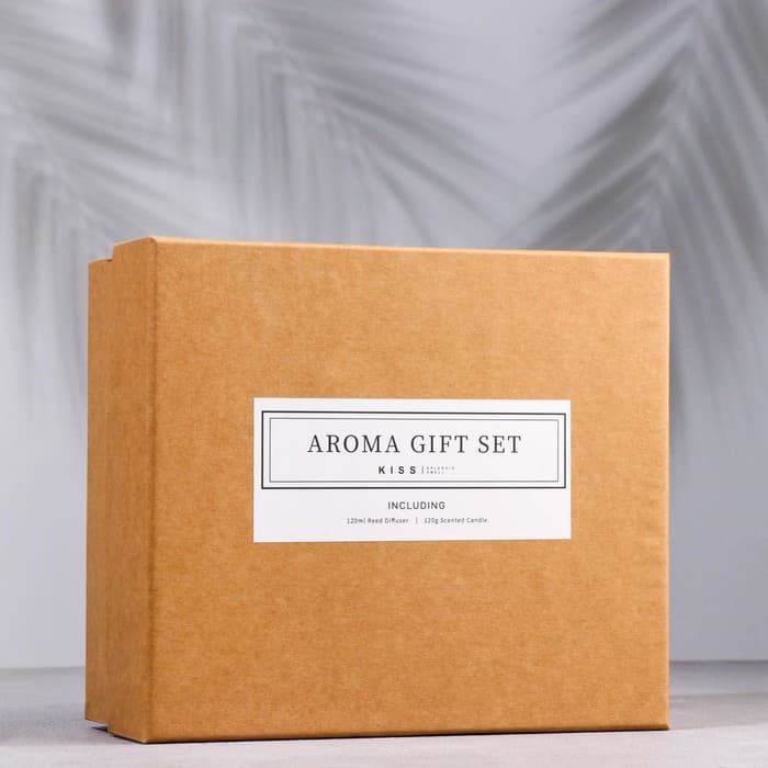 Набор подарочный: диффузор 120 мл, свеча ароматическая, 120 г, можжевельник. лаванда