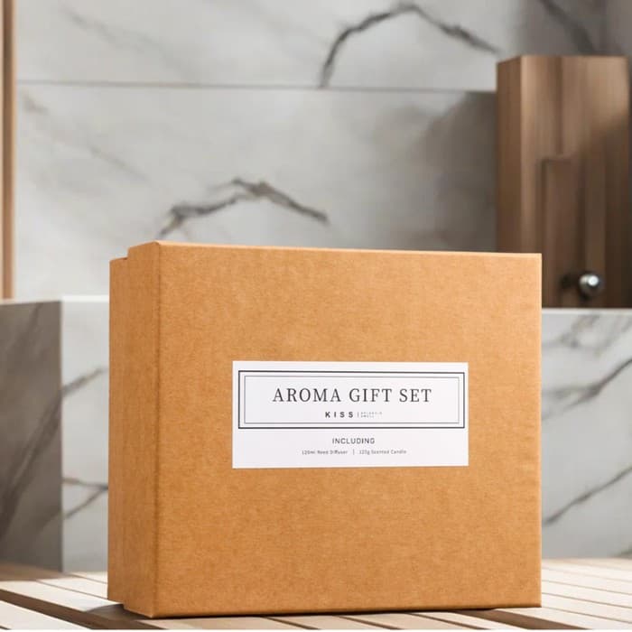 Набор подарочный: диффузор 120 мл, свеча ароматическая, 120 г, можжевельник. лаванда