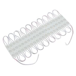Светодиодный модуль SMD5630, 2 Вт, 3 LED, 180 Лм, IP65, 3000К, 12 В, 20 шт., свечение тёплое белое