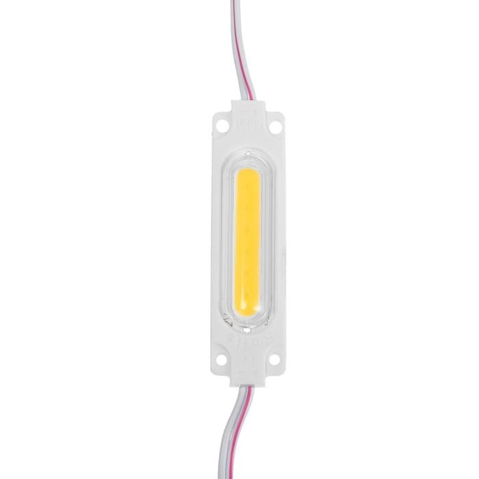 Светодиодный модуль SMD5730, 2 Вт, COB, 190 Lm, IP65, 3000К, 12 V, тёплый белый, 20 шт.