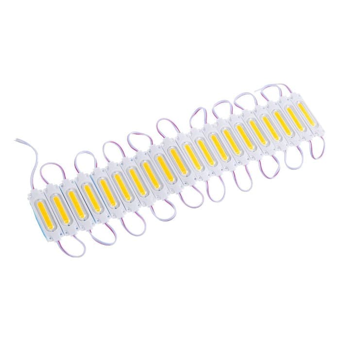 Светодиодный модуль SMD5730, 2 Вт, COB, 190 Lm, IP65, 3000К, 12 V, тёплый белый, 20 шт.