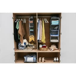 Кофр для хранения вещей Доляна «Мозаика», 45×30×20 см, синий