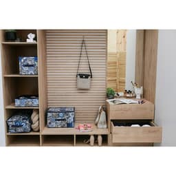 Короб стеллажный для хранения Доляна «Мозаика», 25×25×25 см, синий