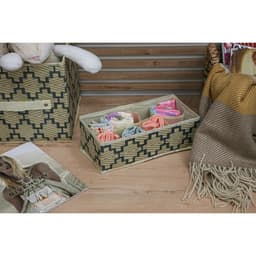 Органайзер для хранения белья Доляна «Гэтс», 8 ячеек, 28×14×10 см, бежевый