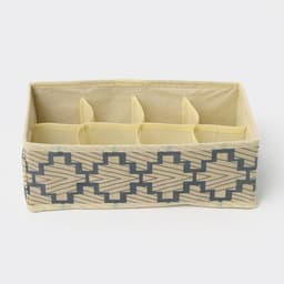 Органайзер для хранения белья Доляна «Гэтс», 8 ячеек, 28×14×10 см, бежевый