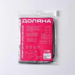 Кофр для хранения вещей Доляна «Фора», 45×30×20 см, серый