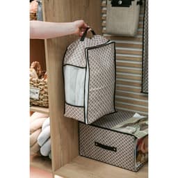 Кофр для хранения вещей Доляна «Браун», 45×30×20 см, коричневый