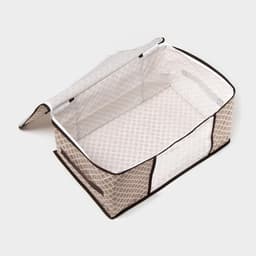 Кофр для хранения вещей Доляна «Браун», 45×30×20 см, коричневый