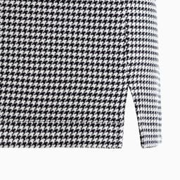 Юбка с разрезом мини женская MIST: Classic Collection, размер 48, чёрная, белая