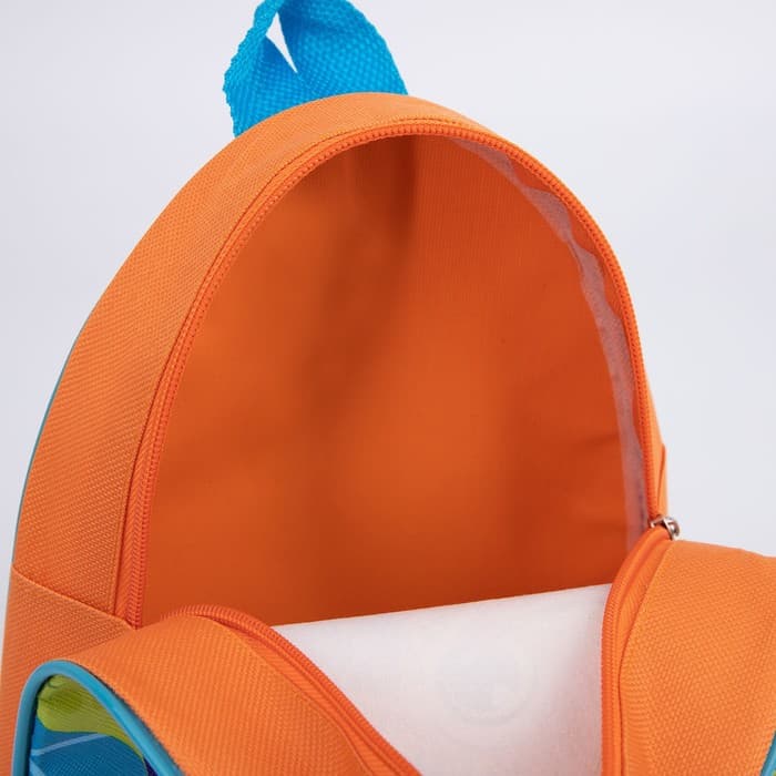 Рюкзак детский для мальчика «Жираф», 23×20.5 см, отдел на молнии