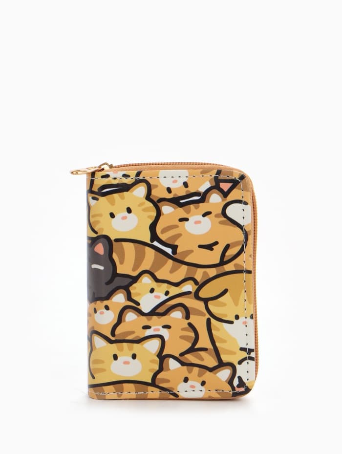 Кошелёк на молнии «Выбражулька», цвет рыжий
