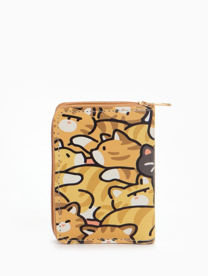 Кошелёк на молнии «Выбражулька», цвет рыжий