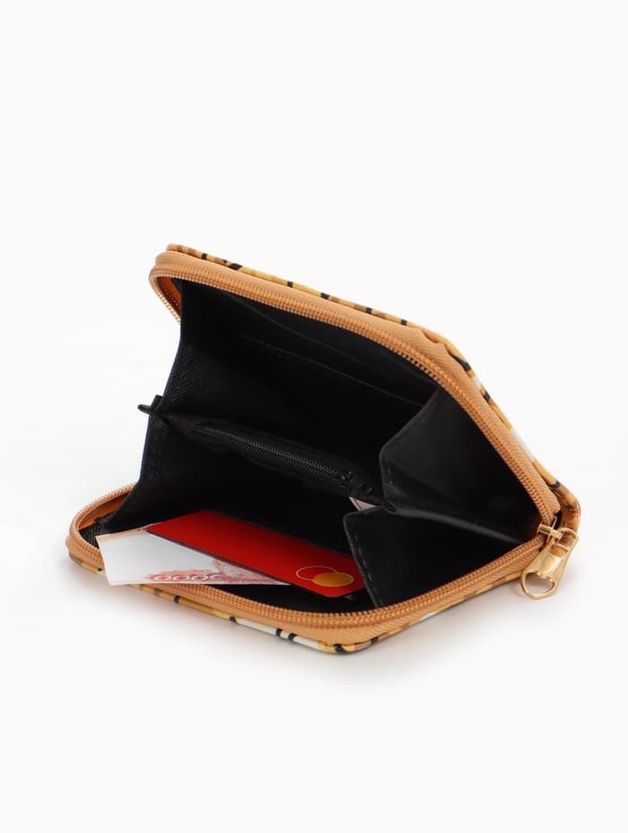 Кошелёк на молнии «Выбражулька», цвет рыжий