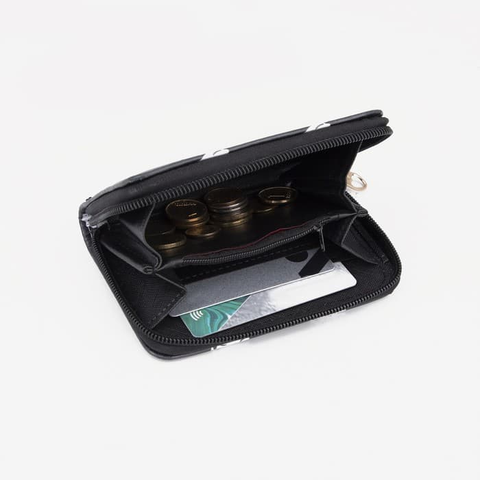 Кошелёк детский «Приведение», на молнии, чёрный