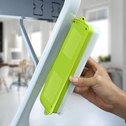 Двусторонние самоклеящиеся держатели ТУНДРА, 33.5×15.25 мм, прозрачные, 8 шт.