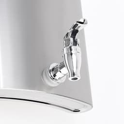 Фляжка Мастер К, 1.8 л, с краником, подарочная, армейская, 60 oz, нержавеющая сталь, серебристая