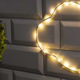 Светодиодная фигура «Облако» 29.5×18 см, металл, от батареек ААх2, свечение тёплое белое