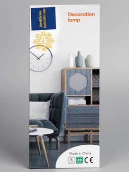 Неоновая вывеска «Молния» 13×33.5 см, батарейки ААх3 (не в комплекте), USB, свечение тёплое белое