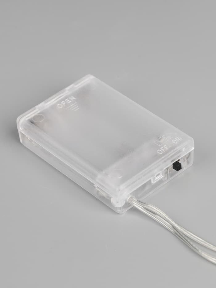 Неоновая вывеска «Молния» 34x13 см, от батареек ААх3, USB, свечение голубое