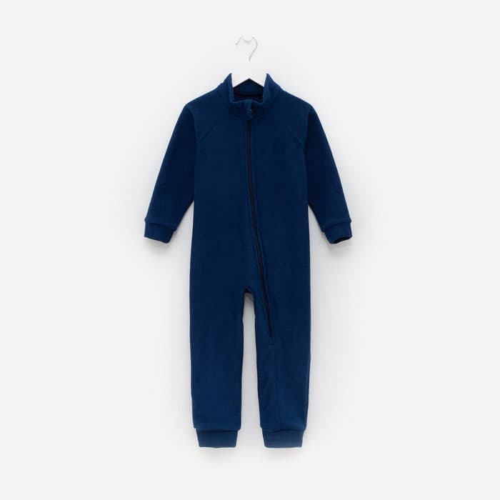 Комбинезон для мальчика, цвет тёмно-синий, рост 74-80 см