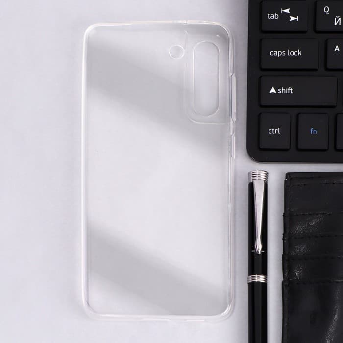 Чехол Innovation для Samsung Galaxy S21 FE, силиконовый, прозрачный