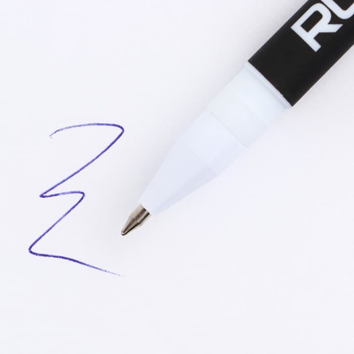 Ручка пластик с колпачком шариковая «Russian power», синяя паста, 0.7 мм