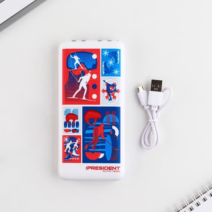 Зарядное устройство «Спорт», 8000мА, модель PB-22, 14.5×6.9 см