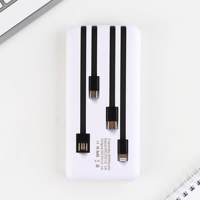 Зарядное устройство «Спорт», 8000мА, модель PB-22, 14.5×6.9 см