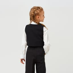 Жилет для девочки MINAKU, чёрный, рост 146 см