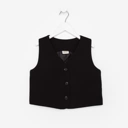 Жилет для девочки MINAKU, чёрный, рост 146 см