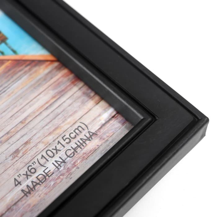 Фоторамка - коллаж на 10 фото 10×15 см «Якорь и штурвал», пластик, мультирамка, чёрная, 41×68 см