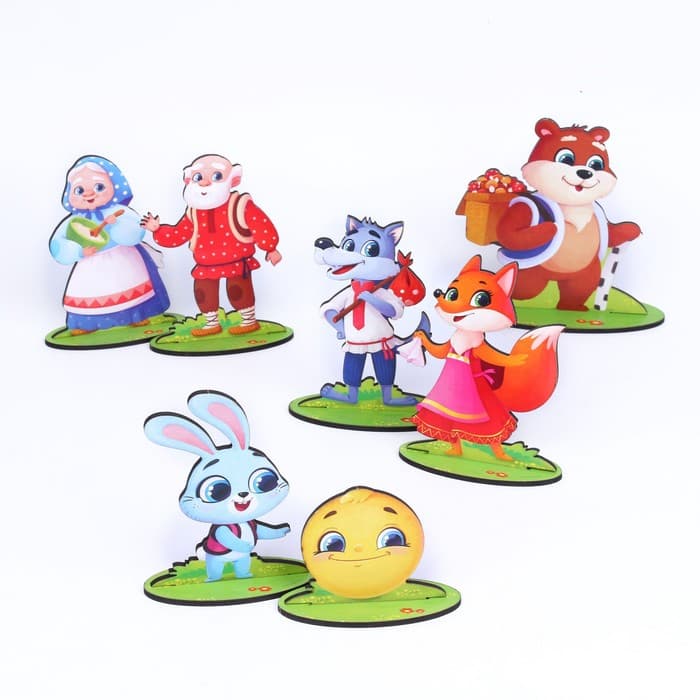 Настольный театр Лесная мастерская «Колобок»