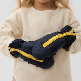 Варежки зимние детские MINAKU, синие, размер 16-17 (20 см)