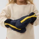 Варежки зимние детские MINAKU, синие, размер 16-17 (20 см)