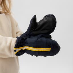 Варежки зимние детские MINAKU, синие, размер 16-17 (20 см)