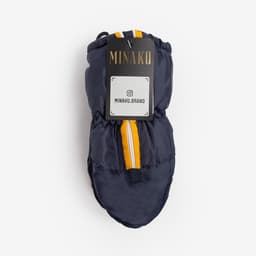 Варежки зимние детские MINAKU, синие, размер 16-17 (20 см)