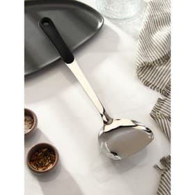 Лопатка из нержавеющей стали Доляна Home, 37.5×10 см, толщина 3 мм