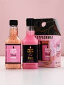 Подарочный набор косметики «Ты неотразима!», гель для душа виски 250 мл и соль для ванны 300 г, Чистое счастье