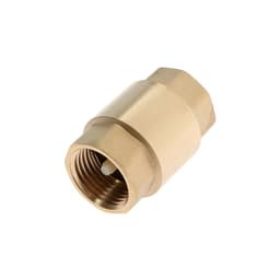 Клапан обратный AQUALINK, 1/2", внутренняя/внутренняя резьба, пластиковый сердечник