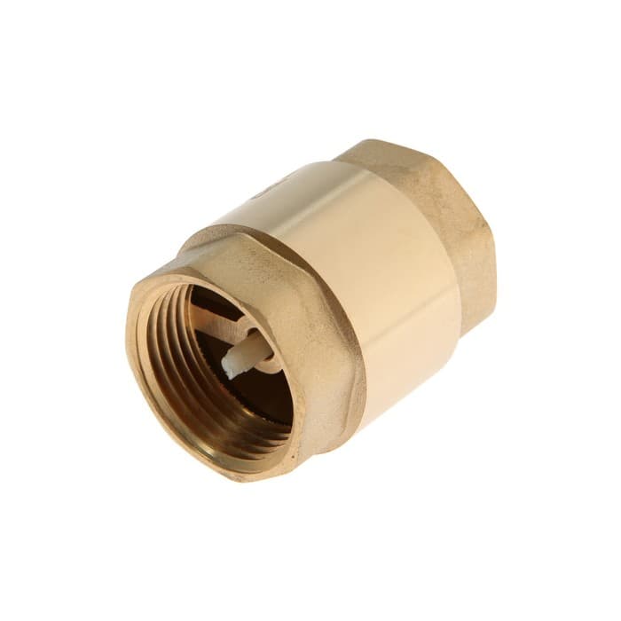 Клапан обратный AQUALINK, 1", внутренняя/внутренняя резьба, пластиковый сердечник