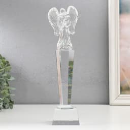 Фигурка стекло «Кубок наградной: Ангел», под нанесение, 29×8×7 см