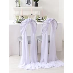 Декор для стула, 72×300 см, белый