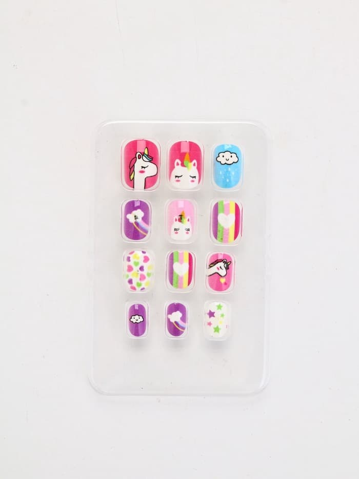 Детские накладные ногти «Розовая мечта», 12 шт.