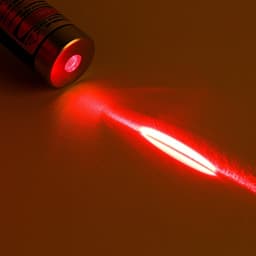 Лазерная указка 650 нм, 500 мАч, дальность 1 км, microUSB, красный луч