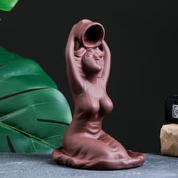 Подставка для благовоний TAKE IT EASY «Омовение Джии», стелющийся дым, 18×13 см