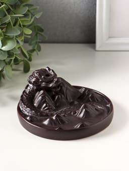 Подставка для благовоний TAKE IT EASY «Горный дракон», стелющийся дым, 12×5 см