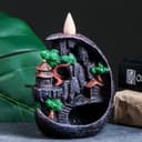 Подставка для благовоний TAKE IT EASY «Деревенька в горах», стелющийся дым, 11×7×12 см