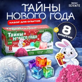 Набор для опытов «Тайны Нового года», зайчик